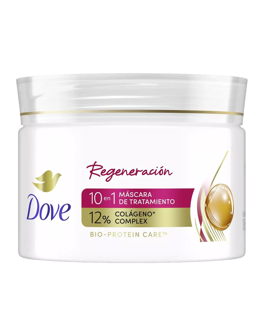 Dove Máscara de tratamiento 10 en 1 - Regeneración 300 gr - Puntolimpieza